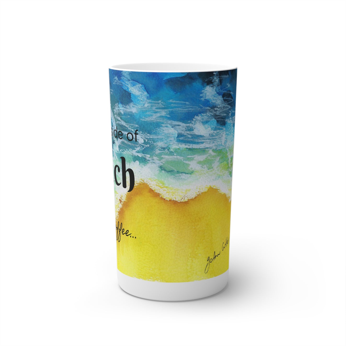 I'll have a side of Beach Conical Coffee Mugs (3oz, 8oz, 12oz)